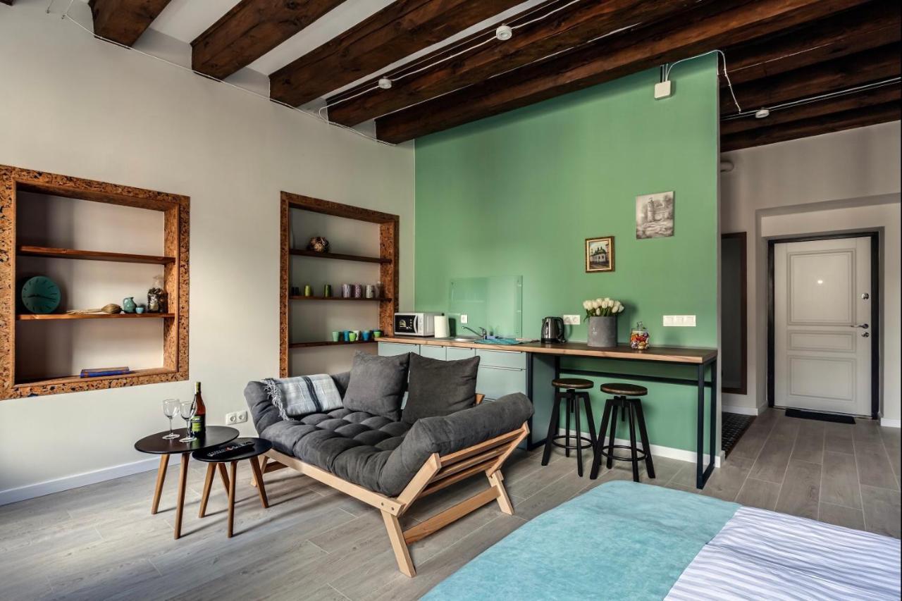 Краківська 17 Apartment ลวีฟ ภายนอก รูปภาพ